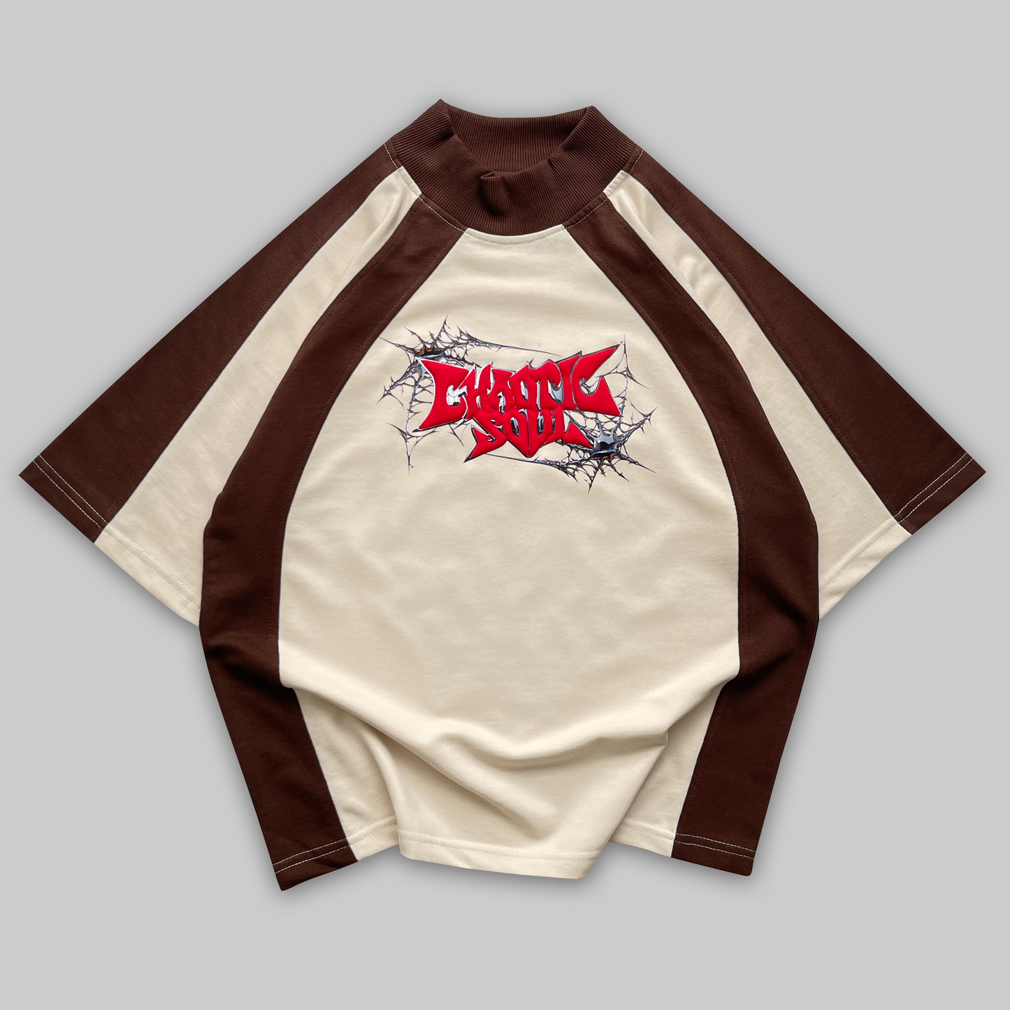 CHAOTIC SOUL TEE BROWN